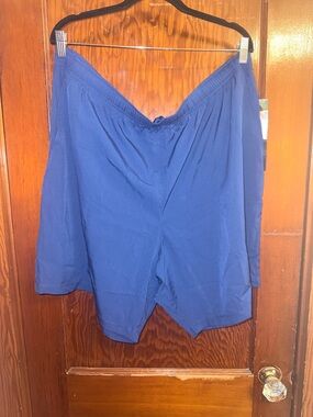 Berkley Jensen Active Shorts XXXL Navy NWT Performance Gym Training Athletic